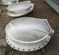 方形拍门钢制方形对开拍门铸铁拍门复合材料拍门钢制闸门厂家