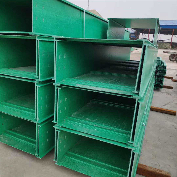 兴铄 铁路电缆管箱 铁路用玻璃钢拉挤电缆桥架