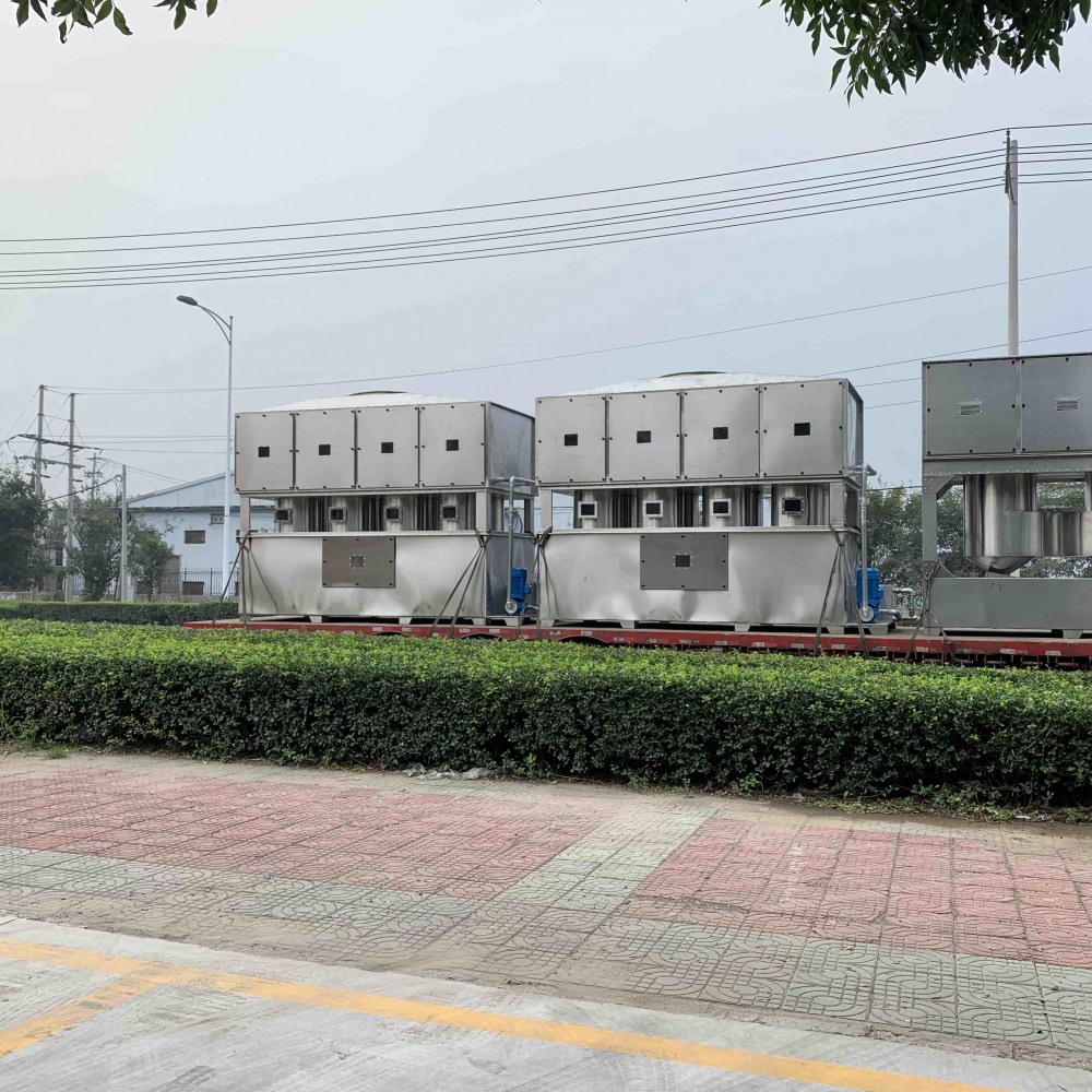漆雾废气净化方形旋流塔 不锈钢酸碱废气净化洗涤塔降温除尘除臭塔