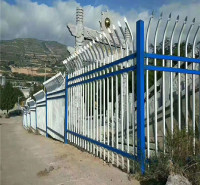 锌钢护栏 创辰锌钢围墙护栏 喷塑锌钢栅栏 小区园林庭院铁艺护栏