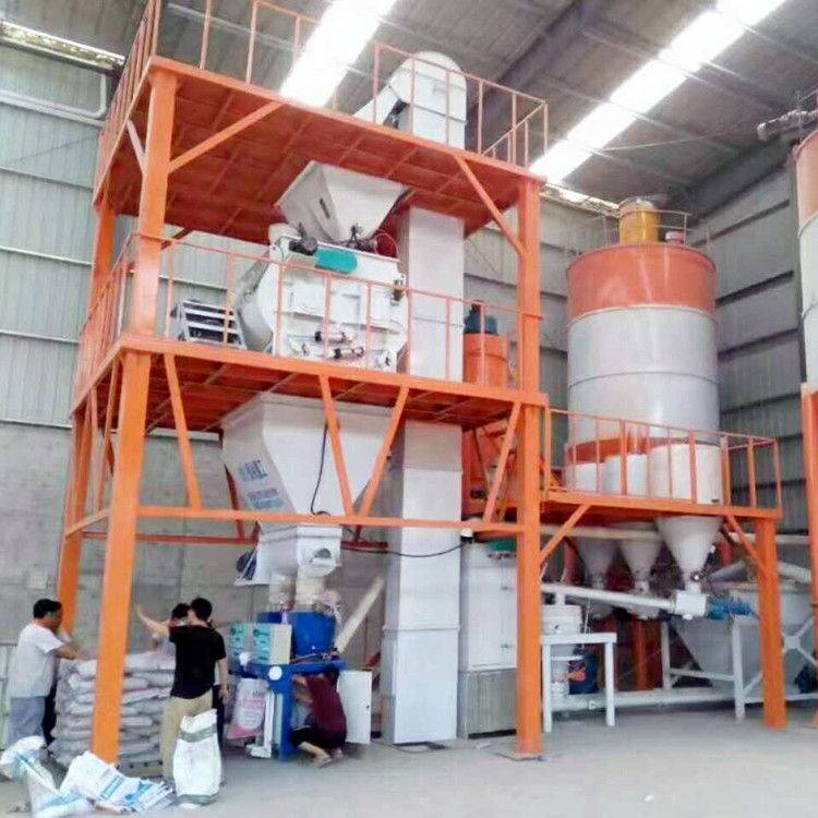 干混砂浆搅拌站  大型干粉砂浆成套设备郑州中力众鼎厂家直销