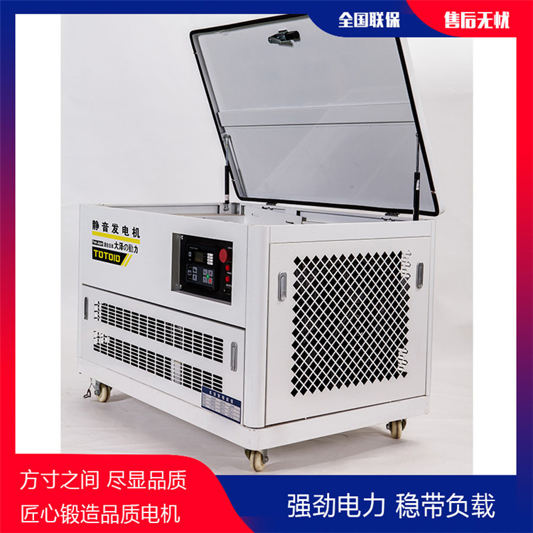 TOTO40大泽动力40kw汽油发电机铁路局用