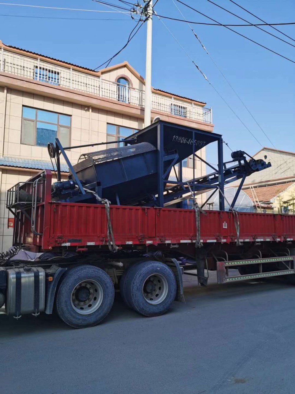 大型振动筛沙机 沙场工地滚筒筛沙机厂家