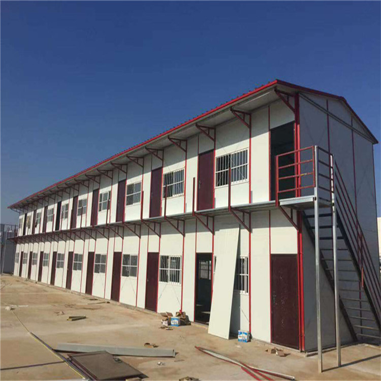 北京活动板房厂家直销 雄安新区工艺防潮美观活动板房 双坡活动房搭建