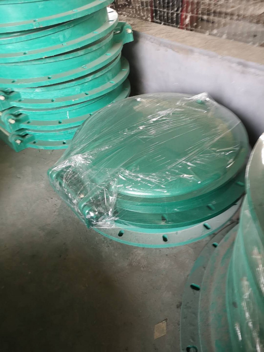 厂家直销拍门 不锈钢 碳钢圆形钢制拍门管道排水拍门
