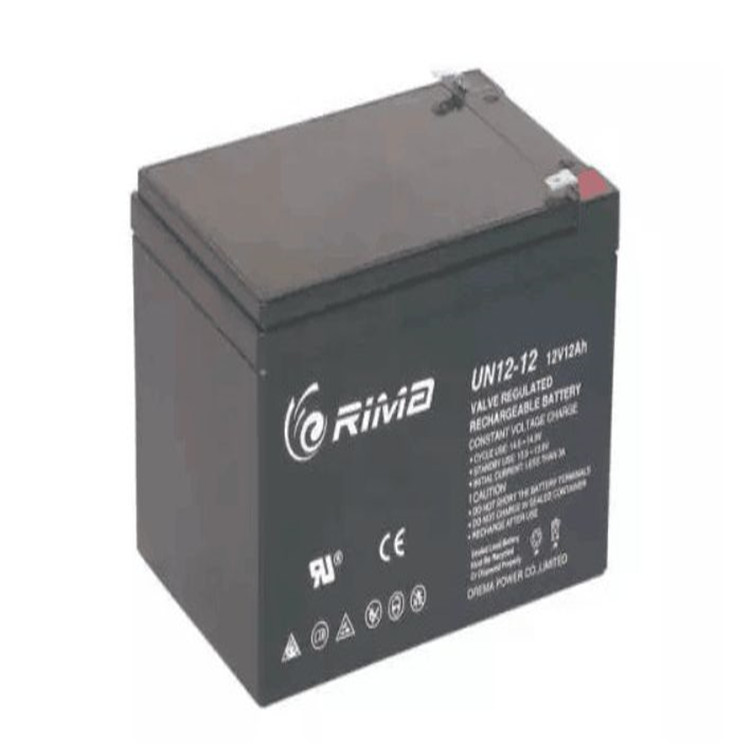 RIMA瑞玛蓄电池12V24AH 免维护储能蓄电池UN24-12 UPS不间断电源