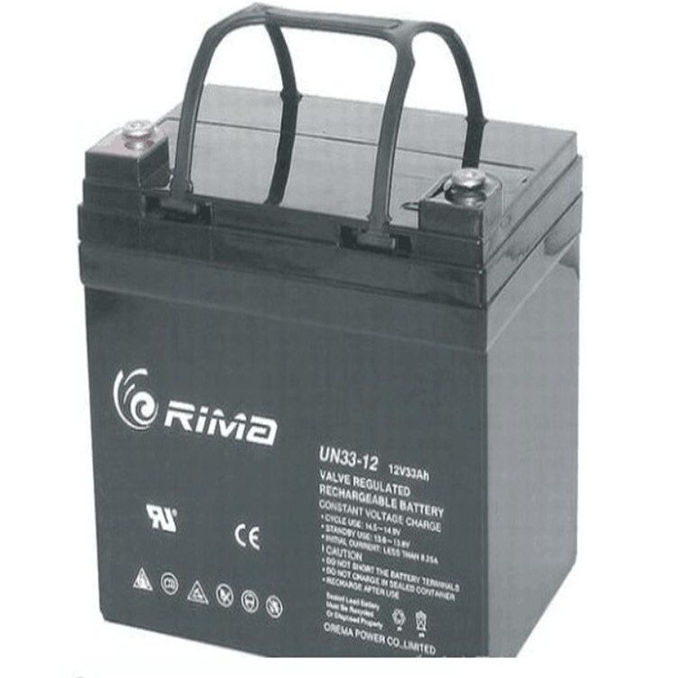 RIMA蓄电池UNG12-38 免维护储能蓄电瓶12伏38按时 瑞玛蓄电池12V38AH UPS直流屏电源