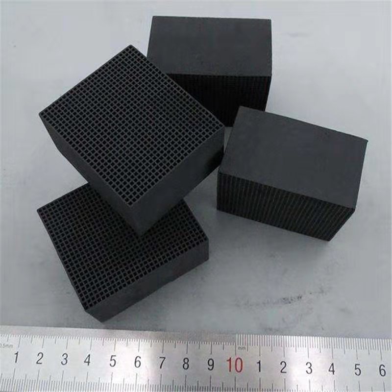 空气净化工业废气处理块状8.0mm蜂窝活性炭块