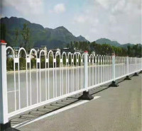 市政道路护栏 交通隔离防撞锌钢围栏 城市公路马路防护栏 施工护栏
