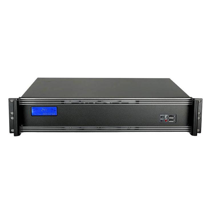 2u工控机D2700双网口6com串口6USB口上架机架式工业电脑计算机主机