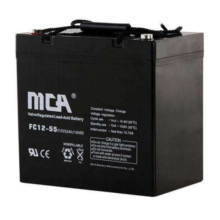 MCA蓄电池FC12-40 锐牌蓄电池12V40AH UPS免维护储能蓄电瓶