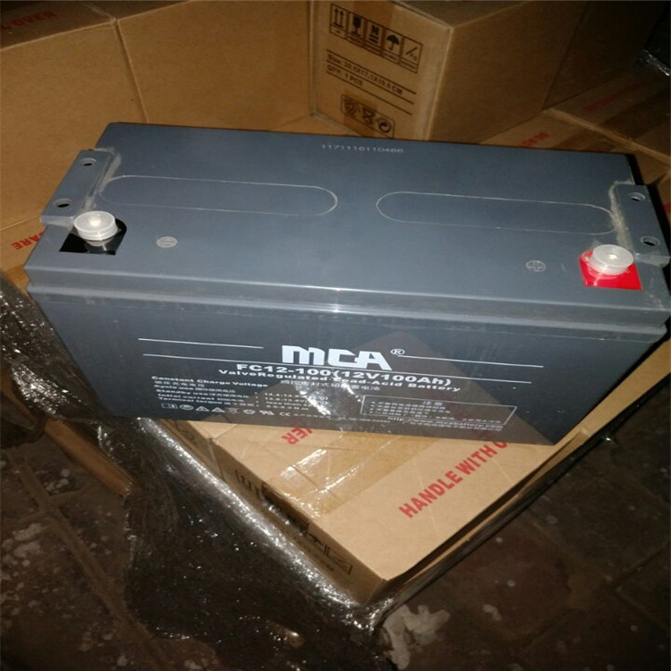 MCA电瓶 锐牌蓄电池FC12-150 免维护蓄电池12V150AH UPS铅酸电瓶