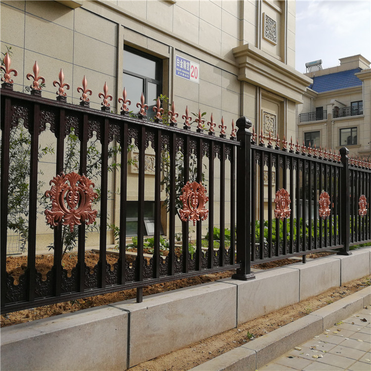 铝艺护栏 庭院围墙护栏小区别墅阳台围栏 欧式铸铝栏杆