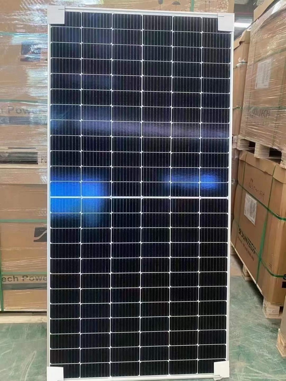 尚德A级445W450W单晶9栅光伏太阳能电池板光伏组件分布式应用