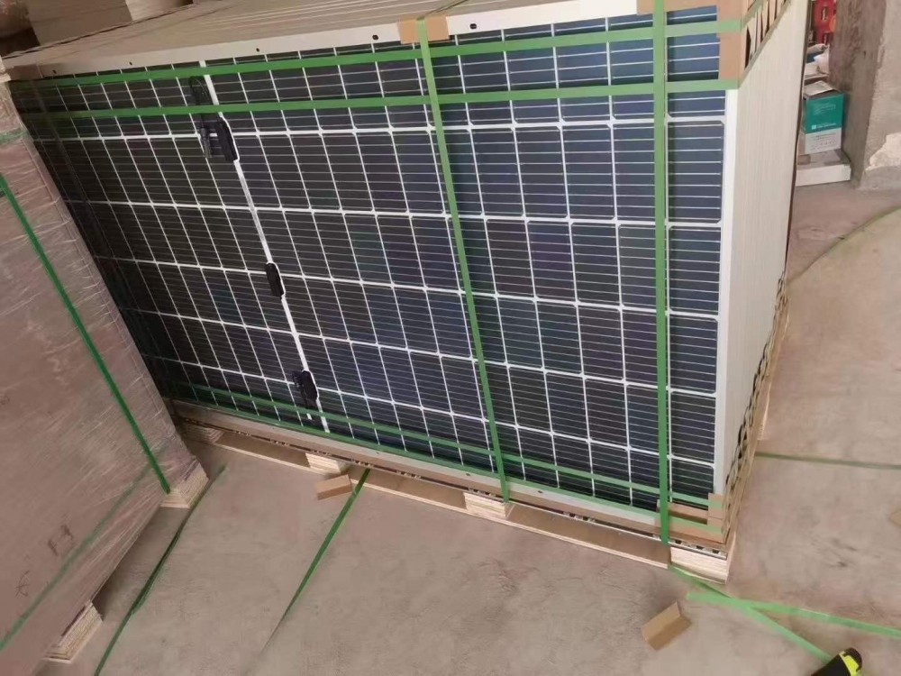 隆基530W双玻双面光伏太阳能电池板 光伏板 隆基组件批发