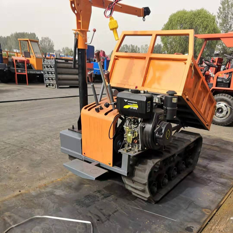 小型履带运输车 农用作物运输车 爬山小履带