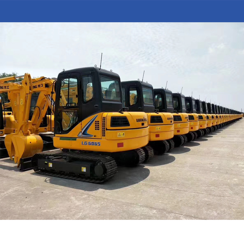 市政园林绿化农用小型挖掘机 龙工60多功能挖掘机枣庄厂家