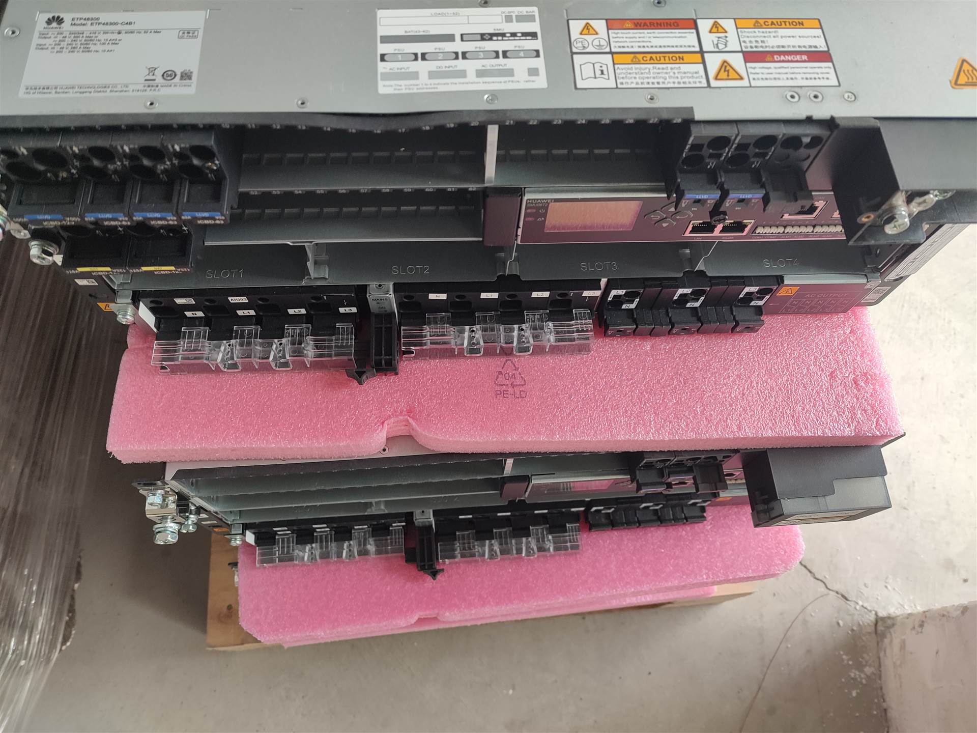 华为开关电源ETP4830C4B1嵌入式开关电源48V300A通信5G电源系统