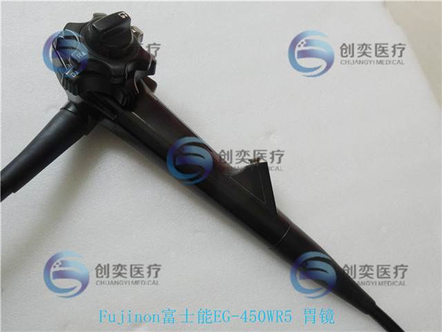 维修富士电子胃镜EG-450WR5、fujifilm软性内窥镜维修、镜子进水