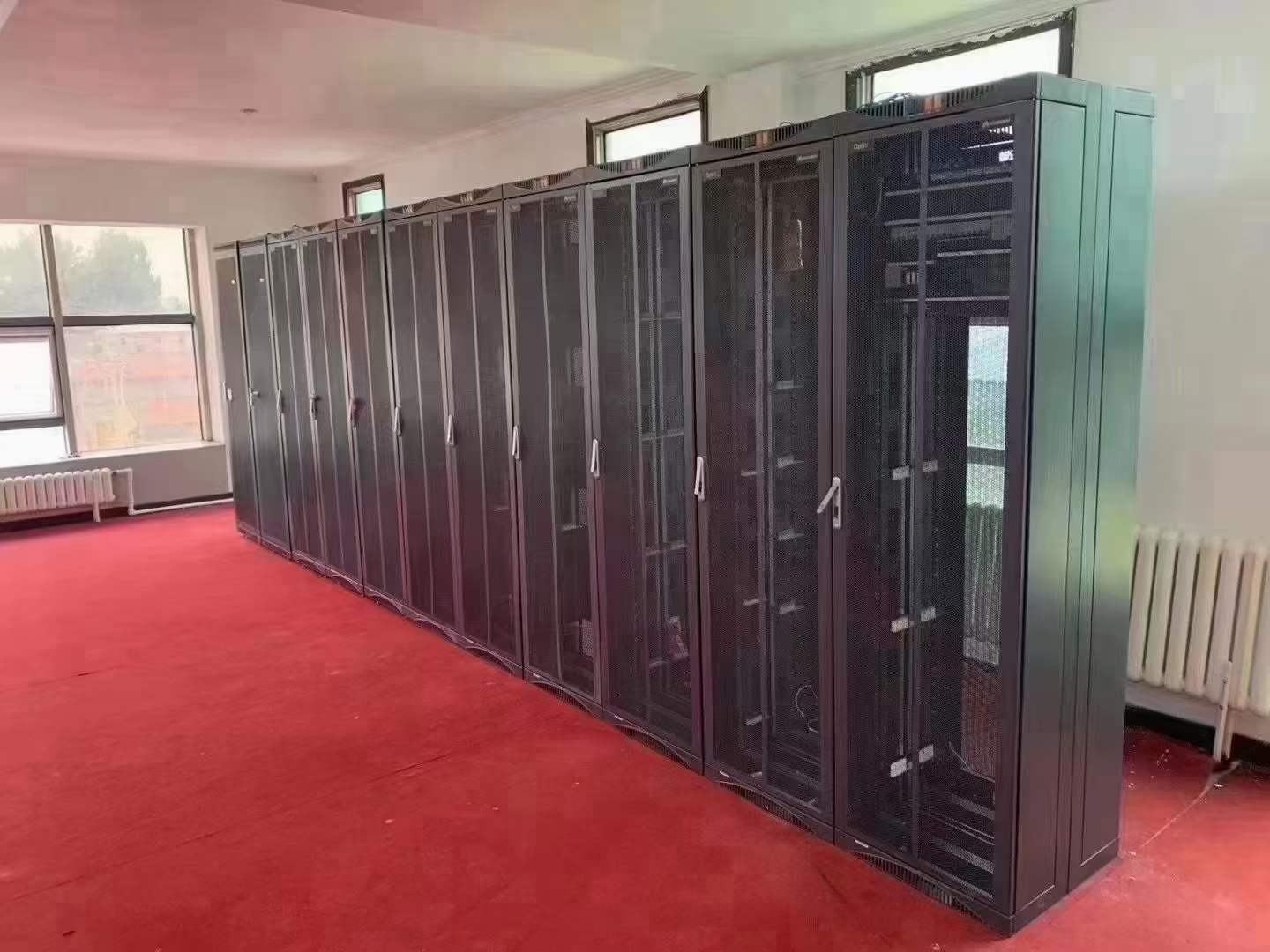 华为服务器机柜800X1200X2000室内42U网络机柜FR42812机柜