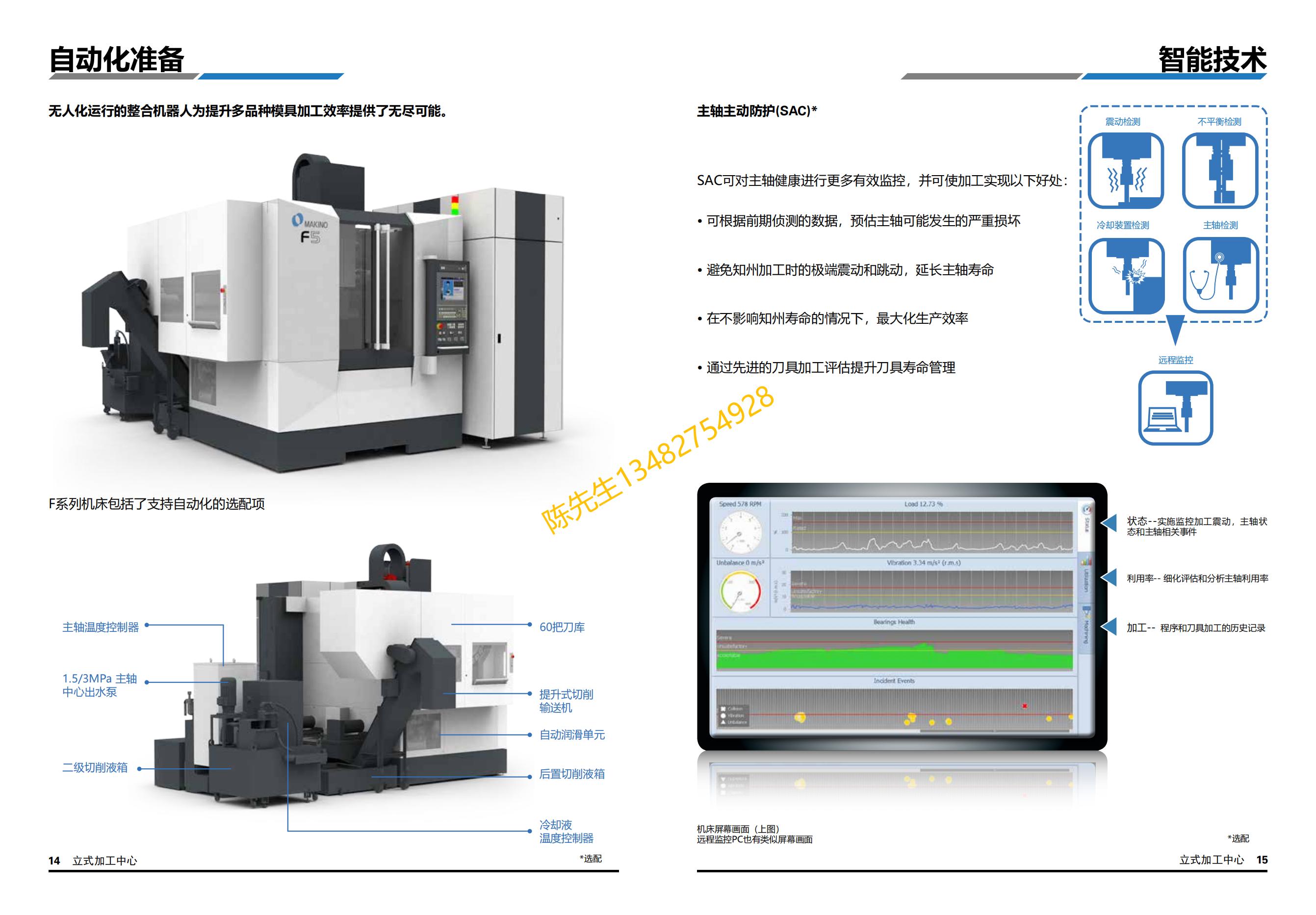 牧野V33i立式加工中心