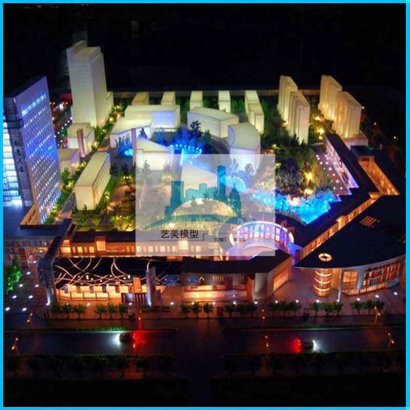 来图定制房地产模型 沙盘模型价格 3D立体模型 艺美模型