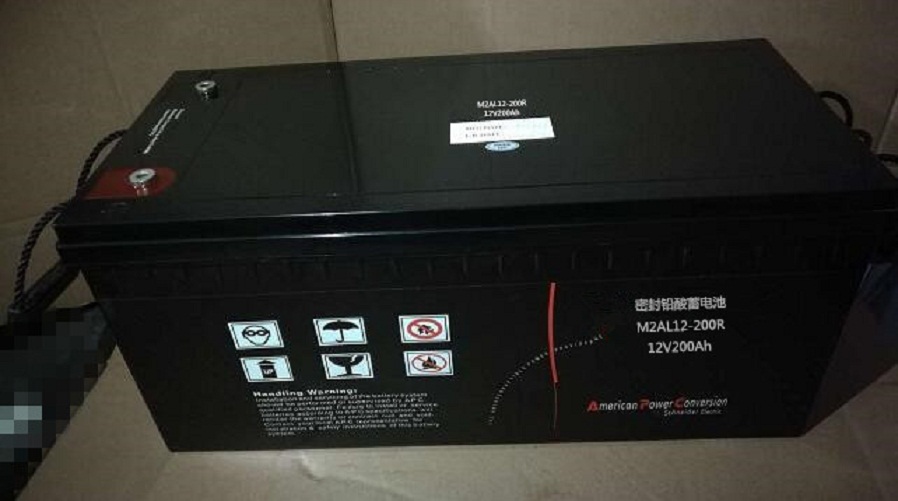施耐德梅兰日兰蓄电池M2AL12-200R 12V200AH长寿命铅酸 太阳能光伏