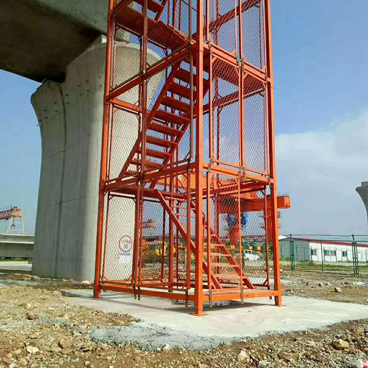 现货供应 地铁深基坑安全梯笼 建筑工地安全梯笼 挂网式安全梯笼 来电咨询