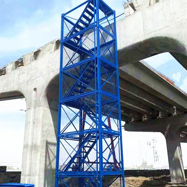 永邦出售 工地基坑安全梯笼 建筑工地组合式梯笼 建筑施工笼梯 来电咨询