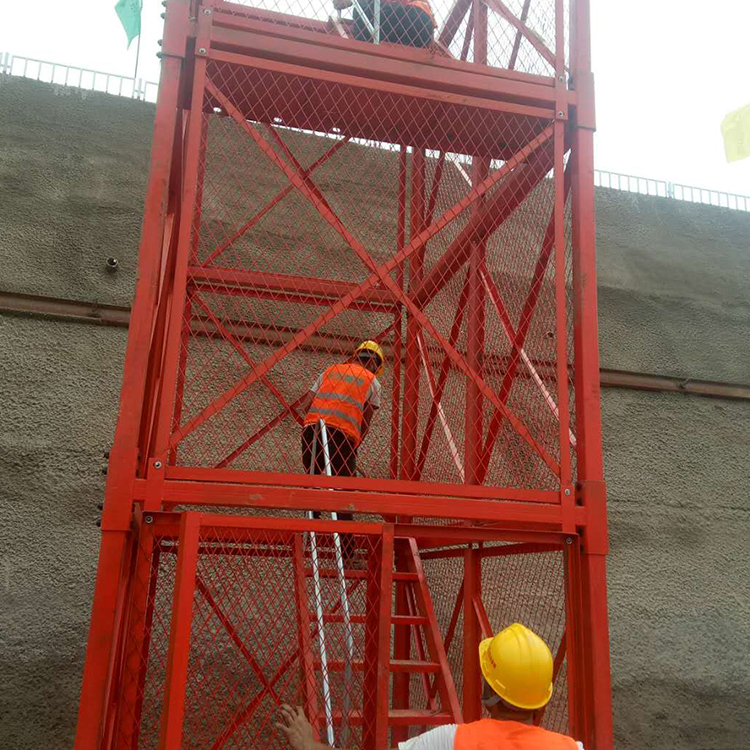 永邦建筑销售 建筑用挂网式梯笼 桥梁施工安全梯笼 墩柱式安全梯笼 来电选购