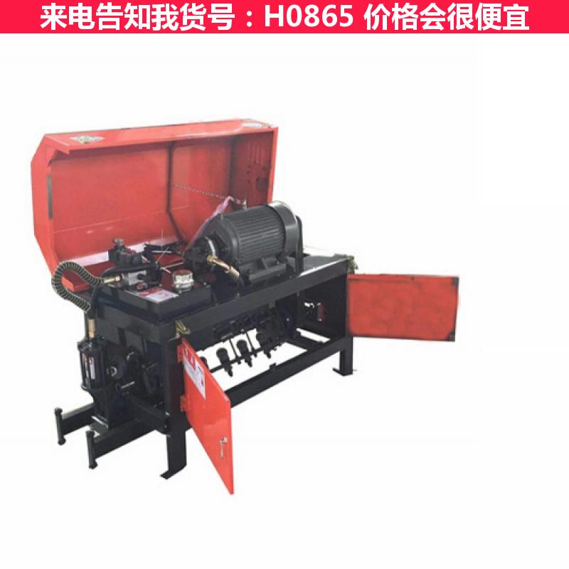 德科液压调直切断机 钢筋调直机 钢管调直除锈刷漆一体机货号H0865