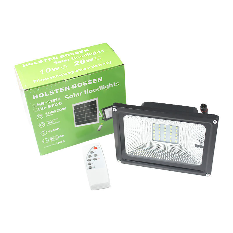 太阳能路灯HB-S1810 户外太阳能太阳能投光灯防水照明