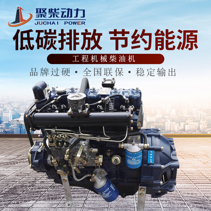 潍坊/卡特/云内ZH490增压发动机装载机用40/50/60KW2400转柴油机