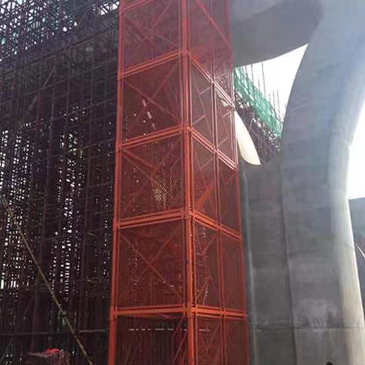 厂价供应安全梯笼 施工框架式安全梯笼 组合框架式梯笼