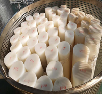 鑫启航 青海尼龙棒 厂家直销尼龙棒 高硬度耐磨PA66尼龙棒 黑色白色阻燃尼龙棒
