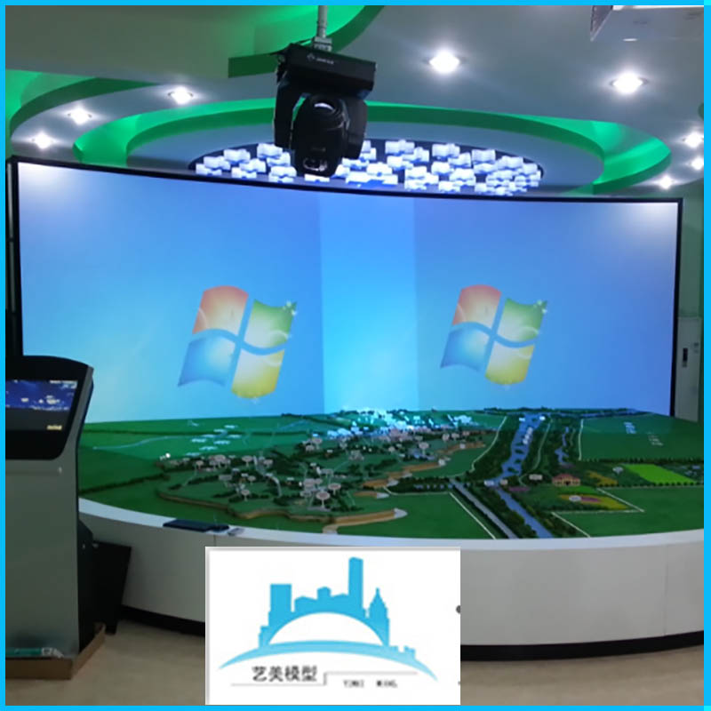 济南沙盘模型 建筑物流沙盘模型定制 艺美模型 厂家定制