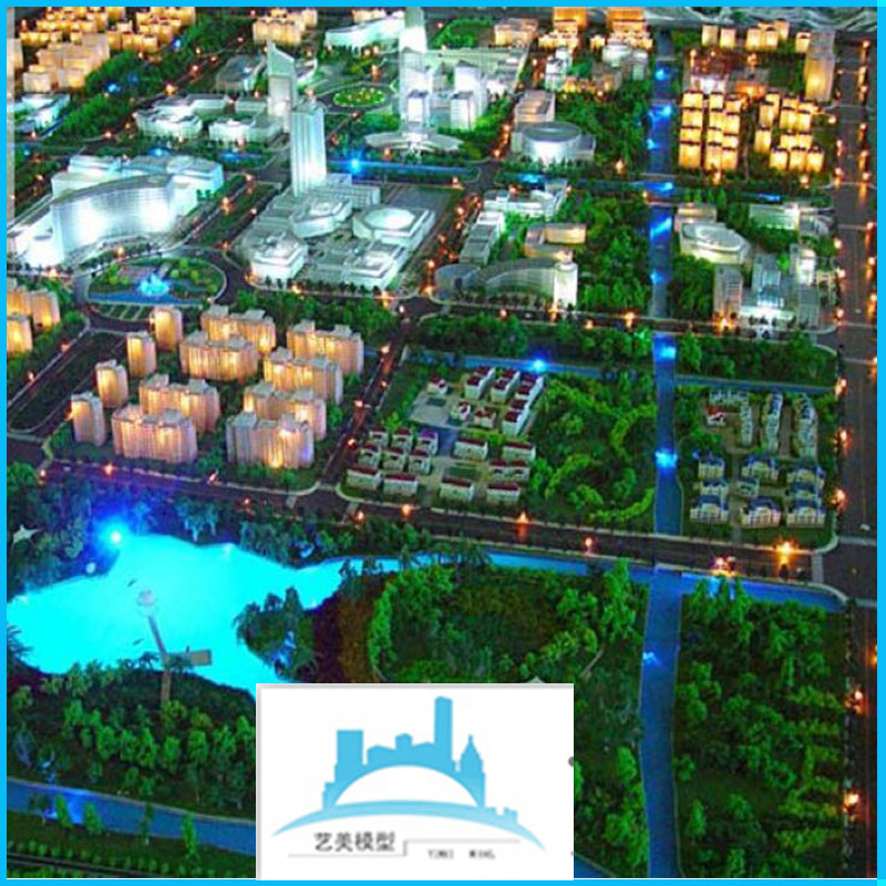 城市规划建筑模型 3d景观模型 艺美模型 模型制作公司