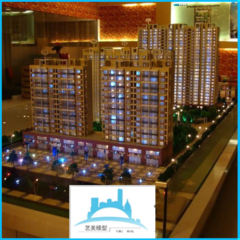 济南模型厂家 建筑模型 现代3D建筑模型厂家 品质保证