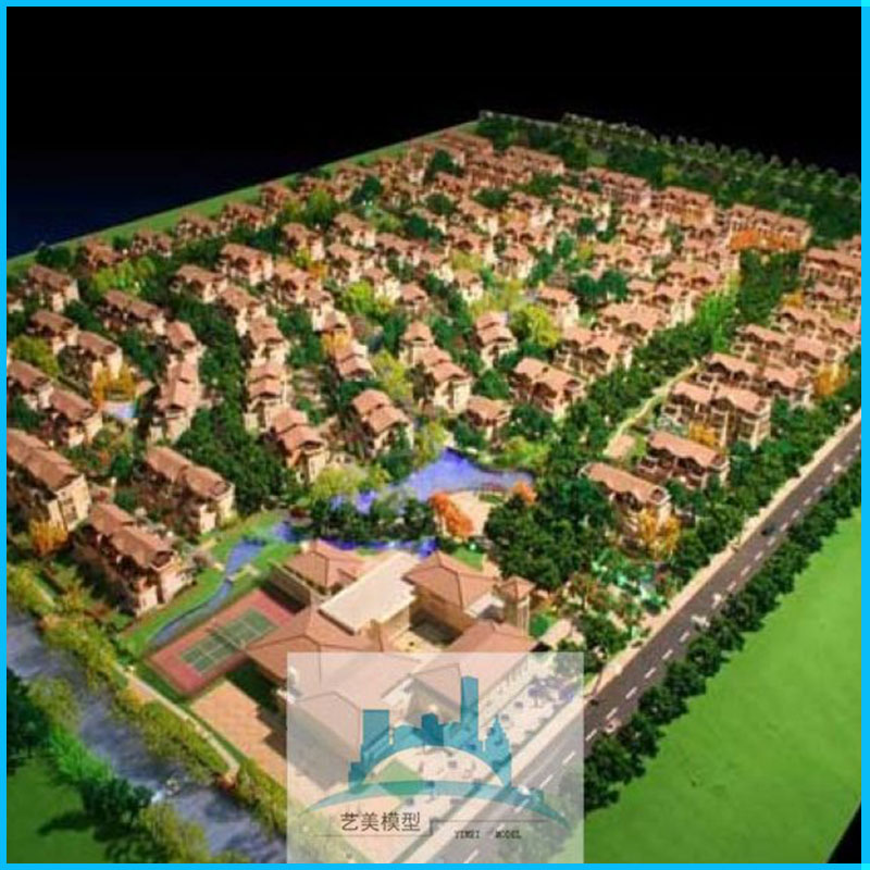 济南建筑模型 建筑沙盘模型厂家  房产模型制作 艺美模型