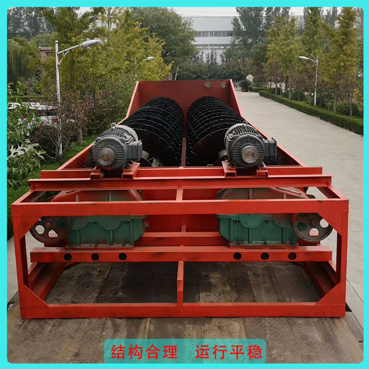 螺旋洗砂机用水量 运转平稳 吉林洗沙机