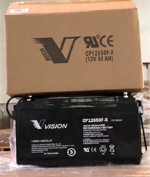 VISION威神蓄电池6FM65-X 12V65Ah阀控式密封铅酸电源