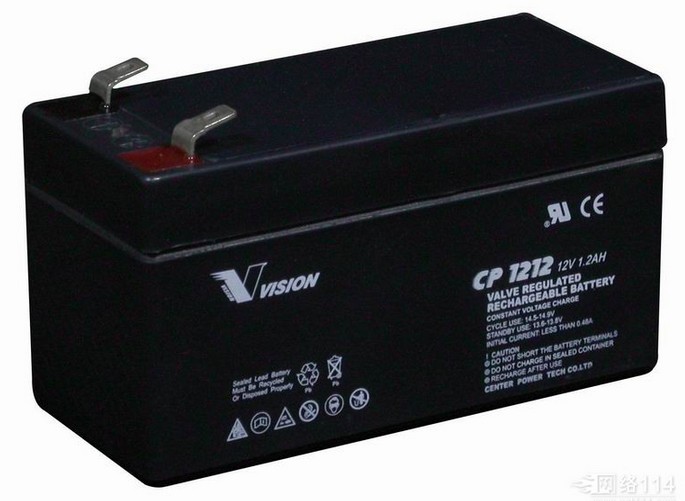 VISION威神蓄电池CP1212 12V1.2Ah直流屏铅酸基站工业机房包邮