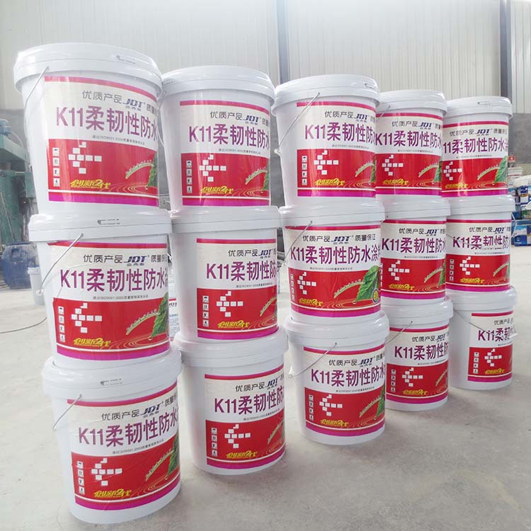 K11防水涂料 通用型聚合物 卫生间外墙楼房屋顶防水涂料 厂家直销