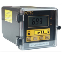 HOTEC合泰PH-101废气酸碱PH控制器工业PH计探头在线监测PH仪表