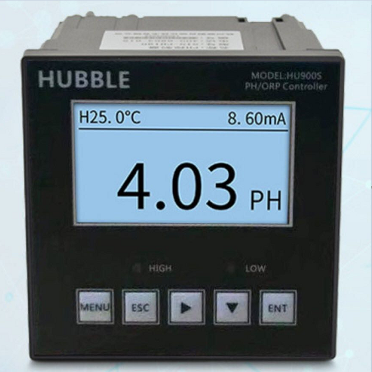 台湾HUBBLE哈博HU900S工业在线PH计ORP监控测仪PH检测仪表