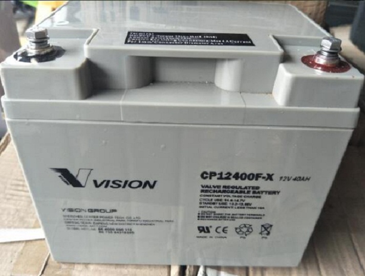 VISION威神蓄电池CP12400 12V40Ah机房通讯电瓶 逆变器