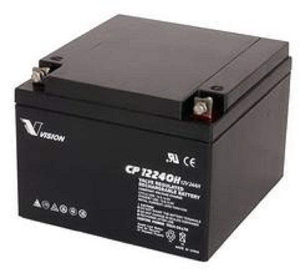 VISION威神蓄电池CP12240H-X 12V24Ah消防主机UPS机房