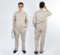 春秋上衣工作服 文化衫工作服 工地服套装