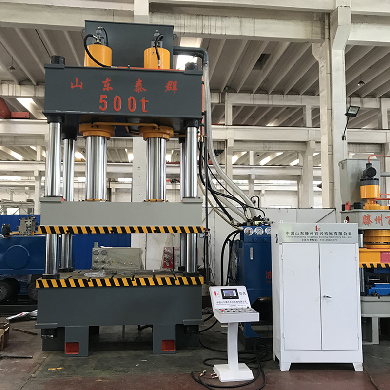 液压厂家销售500吨四柱液压机石英石水槽成型油压机smc热压成型油压机