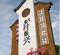 定制户外导向牌可按需定制景区停车场标识牌停车指示立牌